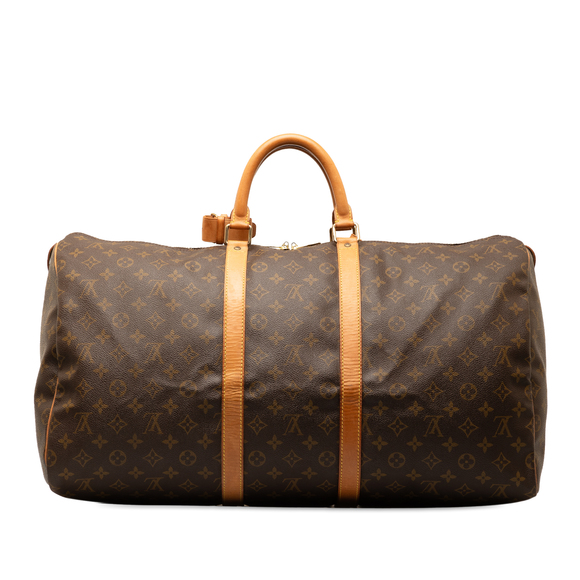 LOUIS VUITTON Monogram Keepall 55 Travel Bag - Picture 3 of 13